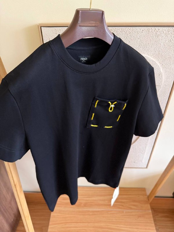 Fendi Pocket-Detail Drawstring T-Shirt