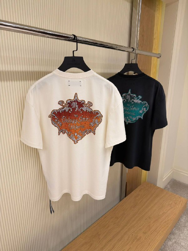 Amiri Men Chateau Crest T-Shirt