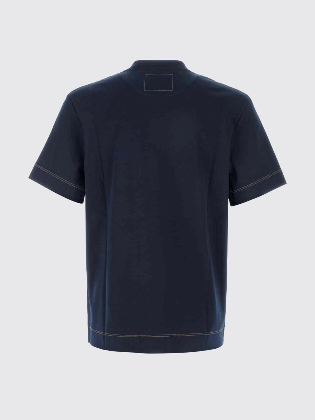 Fendi Contrast-Stitch Logo Patch T-Shirt