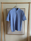 Fendi FF Monogram Knit Polo Shirt