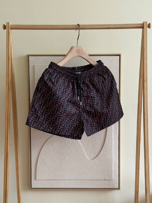 Fendi FF Monogram Swim Shorts