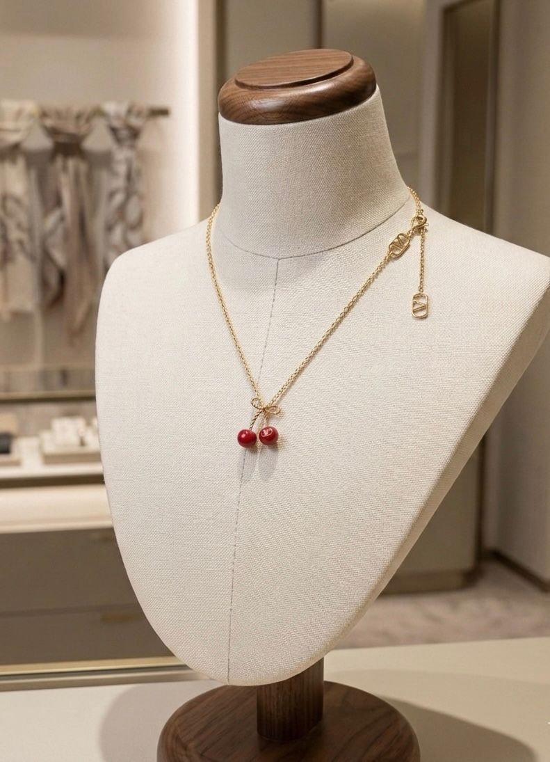 Valentino Garavani cherry-motif Necklace & Earrings