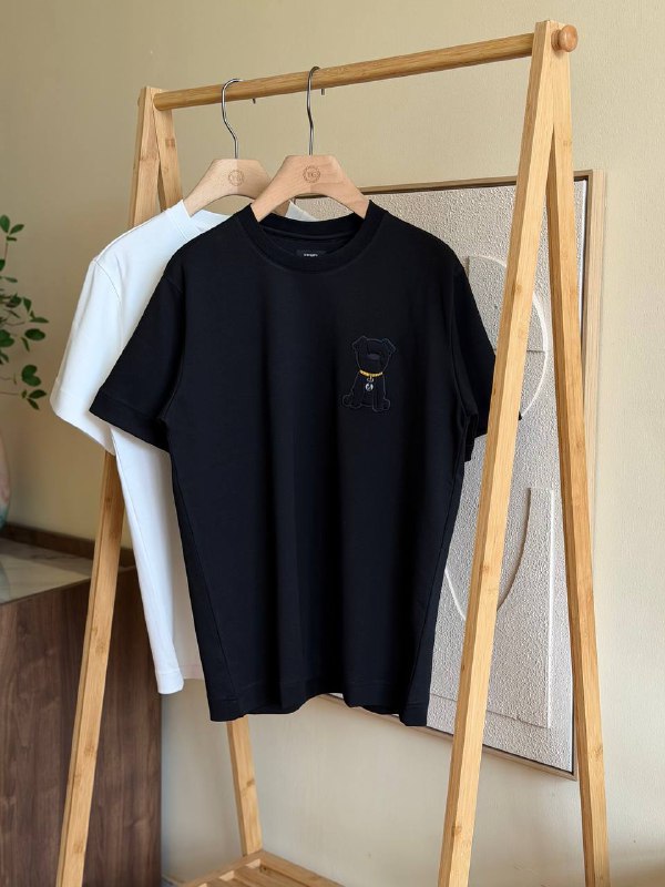 Fendi FF Jacquard Dog Patch T-Shirt