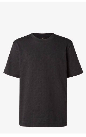 Fendi T-shirt piqué FF Jacquard