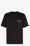 Fendi Zipped Pocket Cotton T-Shirt