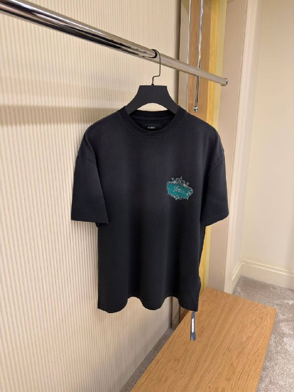 Amiri Men Chateau Crest T-Shirt