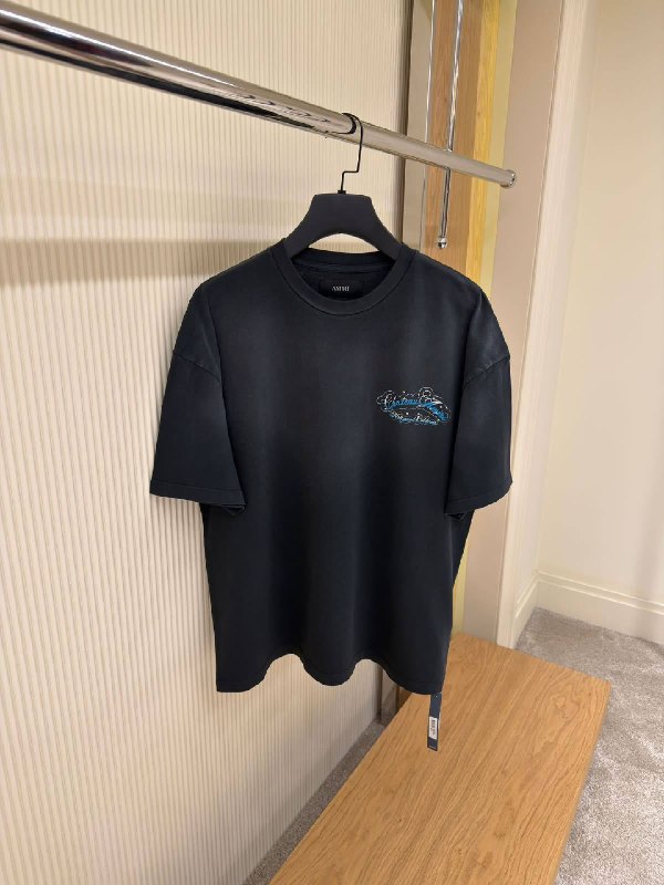 AMIRI Crystal 'Chateau' Script