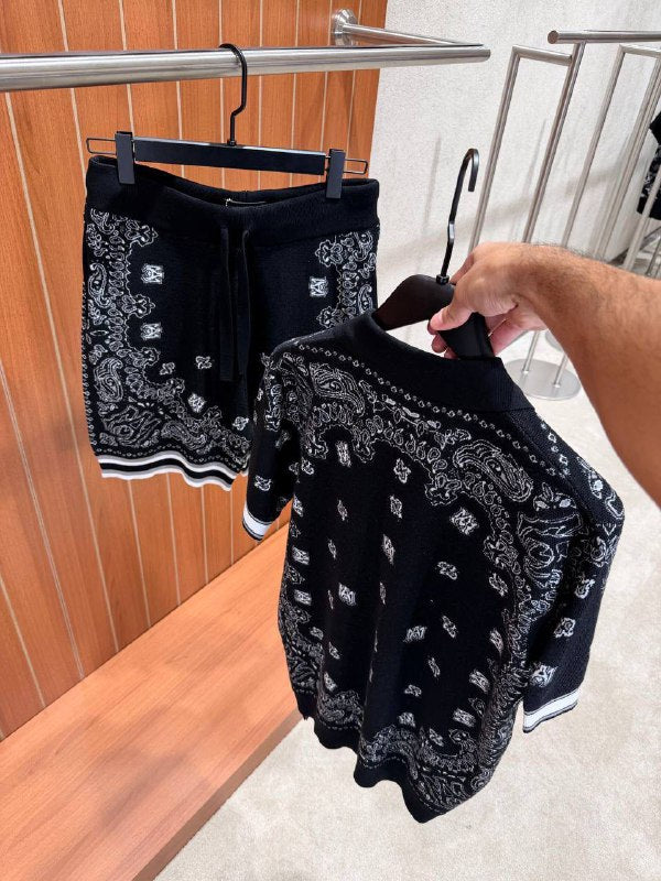 AMIRI Bandana Polo set