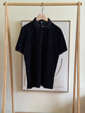 Fendi Black 'Forever Fendi' Polo Shirt