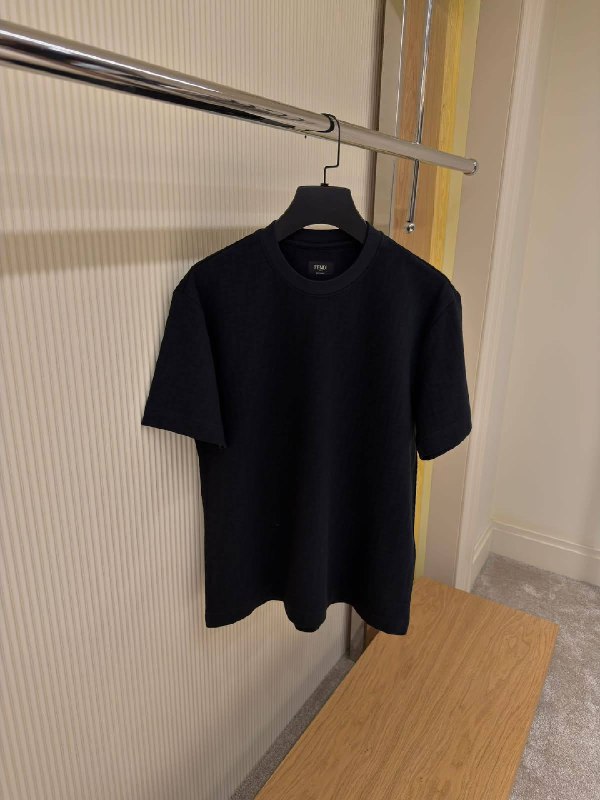 Fendi T-shirt piqué FF Jacquard