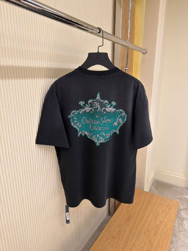 Amiri Men Chateau Crest T-Shirt